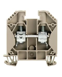 Złączka przelotowa WDU 16, śrubowa, 16 mm2, 1000V, 76A, ciemnobeżowa, 2 połączenia