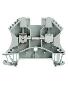 Złączka przelotowa WDU 6 GR, śrubowa, 6 mm2, 800V, 41A, szara, 2 połączenia