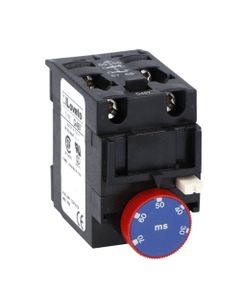 Moduł czasowy pneumatyczny 11G48560, 1NO+1NC, zwłoczny, opóźnione zał. 60s, czołowy, do styczników BF00, BF09...BF150...