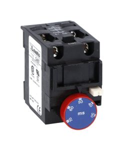 Moduł czasowy pneumatyczny 11G48660, 1NO+1NC, zwłoczny, opóźnione wył. 60s, czołowy, do styczników BF00, BF09...BF150...