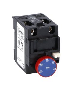 Moduł czasowy pneumatyczny 11G4866, 1NO+1NC, zwłoczny, opóźnione wył. 6s, czołowy, do styczników BF00, BF09...BF150...