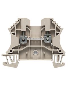 Złączka przelotowa WDU 2.5 HV, śrubowa, 2.5 mm2, 1000V, 24A, ciemnobeżowa, 2 połączenia