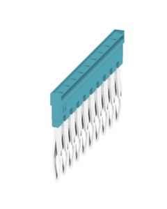 Mostek krosujący ZQV 2.5N/10 BL, 10-biegun. wtykowy, 2.5 mm2, niebieski, do serii A