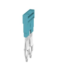 Mostek krosujący ZQV 4N/2 BL, 2-biegun. wtykowy, 4 mm2, niebieski, do serii A