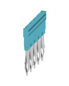Mostek krosujący ZQV 4N/5 BL, 5-biegun. wtykowy, 4 mm2, niebieski, do serii A
