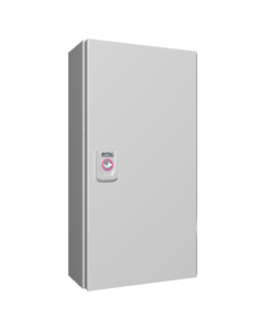 Obudowa z drzwiami KX E-Box 155.0000, 400x200x120 (WxSxG), stalowa IP66, z płytą montażową