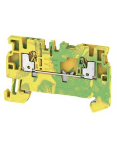 Złączka przewodu ochronnego A2C 1.5 PE, PUSH IN, 1.5 mm2, 500V, zielono-żółta, 2 połączenia