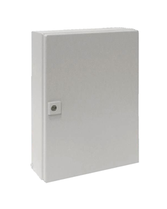 Obudowa z drzwiami E-Box EB 1556.500, 400x300x120 (WxSxG), stalowa IP66, z płytą montażową