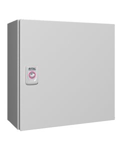 Obudowa z drzwiami KX E-Box 1575.000, 300x300x155 (WxSxG), stalowa IP66, z płytą montażową