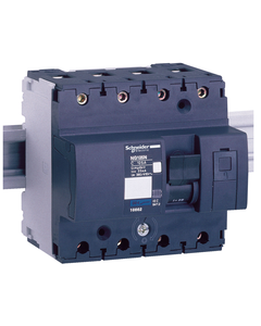 Wyłącznik nadprądowy NG125N-C50A-4P, 4P char. C 50A, 25kA AC