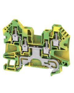 Złączka przewodu ochronnego WPE 4/ZZ, śrubowa, 4 mm2, 800V, zielono-żółta, 4 połączenia