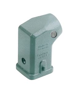 Obudowa złącza rozm. 3A, Han 3A-gw-M20, metal, na kabel, kątowa, wejście M20, rygiel pojedynczy