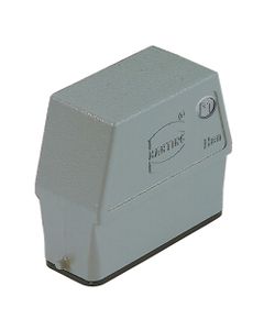 Obudowa złącza rozm. 16A, Han 16A-gs-M25, metal, na kabel, kątowa, wejście M25, rygiel pojedynczy, wysoka konstrukcja...