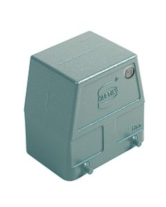 Obudowa złącza rozm. 32A, Han 32A-gs-M32, metal, na kabel, kątowa, 1 x M32, wysoka konstrukcja, bolce do klamry podwójne...