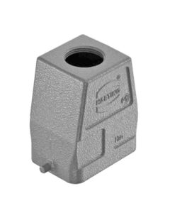 Obudowa złącza rozm. 6B, Han 6B-gg-M32, na kabel, prosta, 1 x M32, wysoka konstrukcja, bolce do klamry pojedynczej