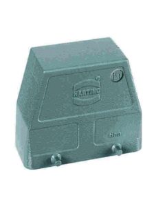 Obudowa złącza rozm. 10B, Han 10B-gs-M32, na kabel, kątowa, 1 x M32, rygiel podwójny, wysoka konstrukcja