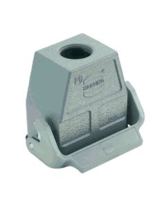 Obudowa złącza rozm. 10B, Han 10B-kg-LB-M25, na kabel, prosta, 1 x M25, do złącza kabel-kabel, rygiel pojedynczy, wysoka...