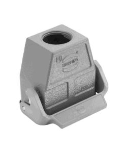 Obudowa złącza rozm. 10B, Han 10B-kg-LB-M32, na kabel, prosta, 1 x M32, do złącza kabel-kabel, wysoka konstrukcja, z kla...