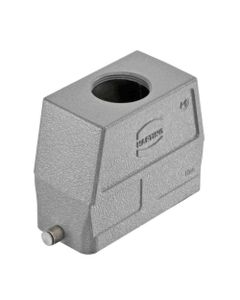 Obudowa złącza rozm. 24B, Han 24B-gg-R-M32, na kabel, prosta, 1 x M32, rygiel pojedynczy, wysoka konstrukcja