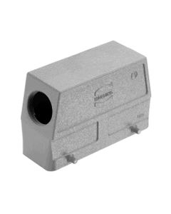 Obudowa złącza rozm. 24B, Han 24B-gs-M32 wys., na kabel, kątowa, 1 x M32, rygiel podwójny, wysoka konstrukcja