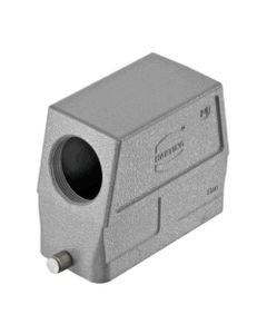 Obudowa złącza rozm. 24B, Han 24B-gs-R-M40, na kabel, kątowa, 1 x M40, rygiel pojedynczy, wysoka konstrukcja