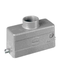 Obudowa złącza rozm. 24B, Han 24B-gg-R-M32, na kabel, prosta, 1 x M32, rygiel pojedynczy, niska konstrukcja