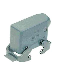 Obudowa złącza rozm. 24B, Han 24B-gs-QB-M25, na kabel, kątowa, 1 x M25, niska konstrukcja, z 2 klamrami