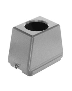 Obudowa złącza rozm. 48B, Han 48B-gg-R-M63, na kabel, prosta, 1 x M63, wysoka konstrukcja, bolce do klamry pojedynczej