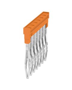Mostek krosujący ZQV 1.5N/7, 7-biegun. wtykowy, 1.5 mm2, pomarańczowy, do serii A