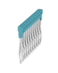 Mostek krosujący ZQV 1.5N/10 BL, 10-biegun. wtykowy, 1.5 mm2, niebieski, do serii A