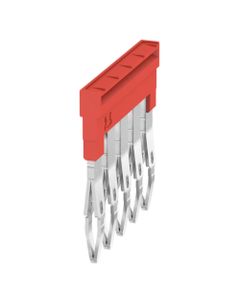 Mostek krosujący ZQV 1.5N/5 RD, 5-biegun. wtykowy, 1.5 mm2, czerwony, do serii A