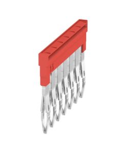 Mostek krosujący ZQV 1.5N/7 RD, 7-biegun. wtykowy, 1.5 mm2, czerwony, do serii A