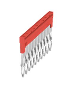 Mostek krosujący ZQV 1.5N/10 RD, 10-biegun. wtykowy, 1.5 mm2, czerwony, do serii A