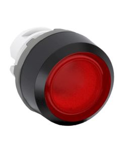Przycisk kryty podświetlany MP2-11R czerwony, bistabilny, kołnierz z tworzywa, napęd bez ramki