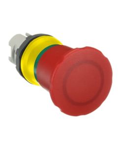 Przycisk bezpieczeństwa MPEP4-10R, czerwony fi 40mm, odblok./odciągnięcie, napęd bez ramki