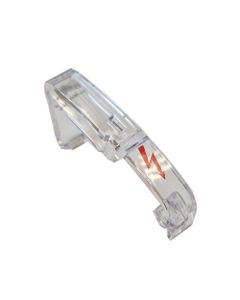 SNK -pokrywa ochronna PL8, przezroczysta do złączek ZS10, rozstaw 8mm