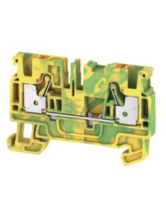 Złączka przewodu ochronnego A2C 4 PE, PUSH IN, 4 mm2, 800V, zielono-żółta, 2 połączenia