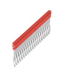 Mostek krosujący ZQV 2.5N/20 RD, 20-biegun. wtykowy, 2.5 mm2, czerwony, do serii A