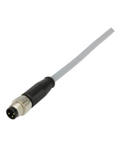 Przewód do czujników M8 3P złącze męskie proste, 5m PVC, Harting