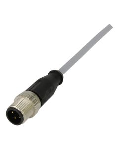 Przewód do czujników M12 4P złącze męskie proste, 0.5m PVC, Harting