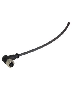 Przewód do czujników M12 4P złącze żeńskie kątowe, 5m PUR, Harting