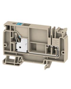 Złączka zasilająca AAP21 10 LO BL, PUSH IN, 10 mm2, 250V, 57A, ciemnobeżowa, popychacz niebieski