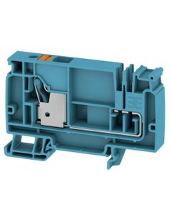 Złączka zasilająca AAP21 10 LO BL/OR, PUSH IN, 10 mm2, 250V, 57A, niebieska, popychacz pomarańczowy