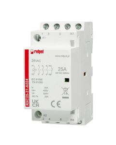 Stycznik modułowy RXC25-31-A024, 25A, 3NO+1NC, cewka24V AC, 2 moduły