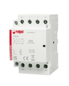 Stycznik modułowy RXC40-22-A230, 40A, 2NO+2NC, cewka230V AC, 3 moduły