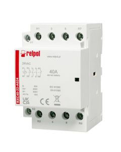 Stycznik modułowy RXC40-22-A024, 40A, 2NO+2NC, cewka24V AC, 3 moduły