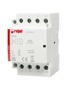 Stycznik modułowy RXC40-31-A024, 40A, 3NO+1NC, cewka24V AC, 3 moduły