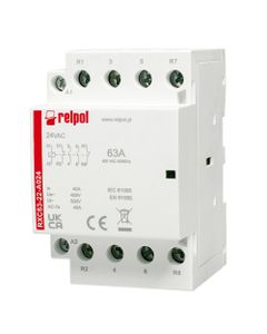Stycznik modułowy RXC63-22-A024, 63A, 2NO+2NC, cewka24V AC, 3 moduły