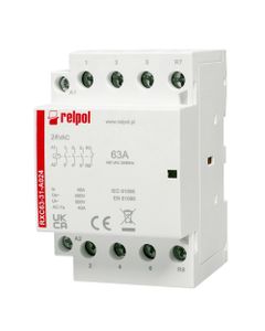 Stycznik modułowy RXC63-31-A024, 63A, 3NO+1NC, cewka24V AC, 3 moduły