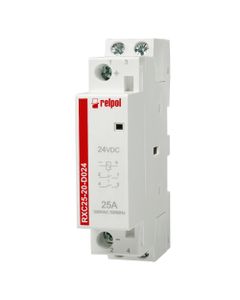 Stycznik modułowy RXC25-20-D024, 25A, 2NO, cewka24V DC, 1 moduł